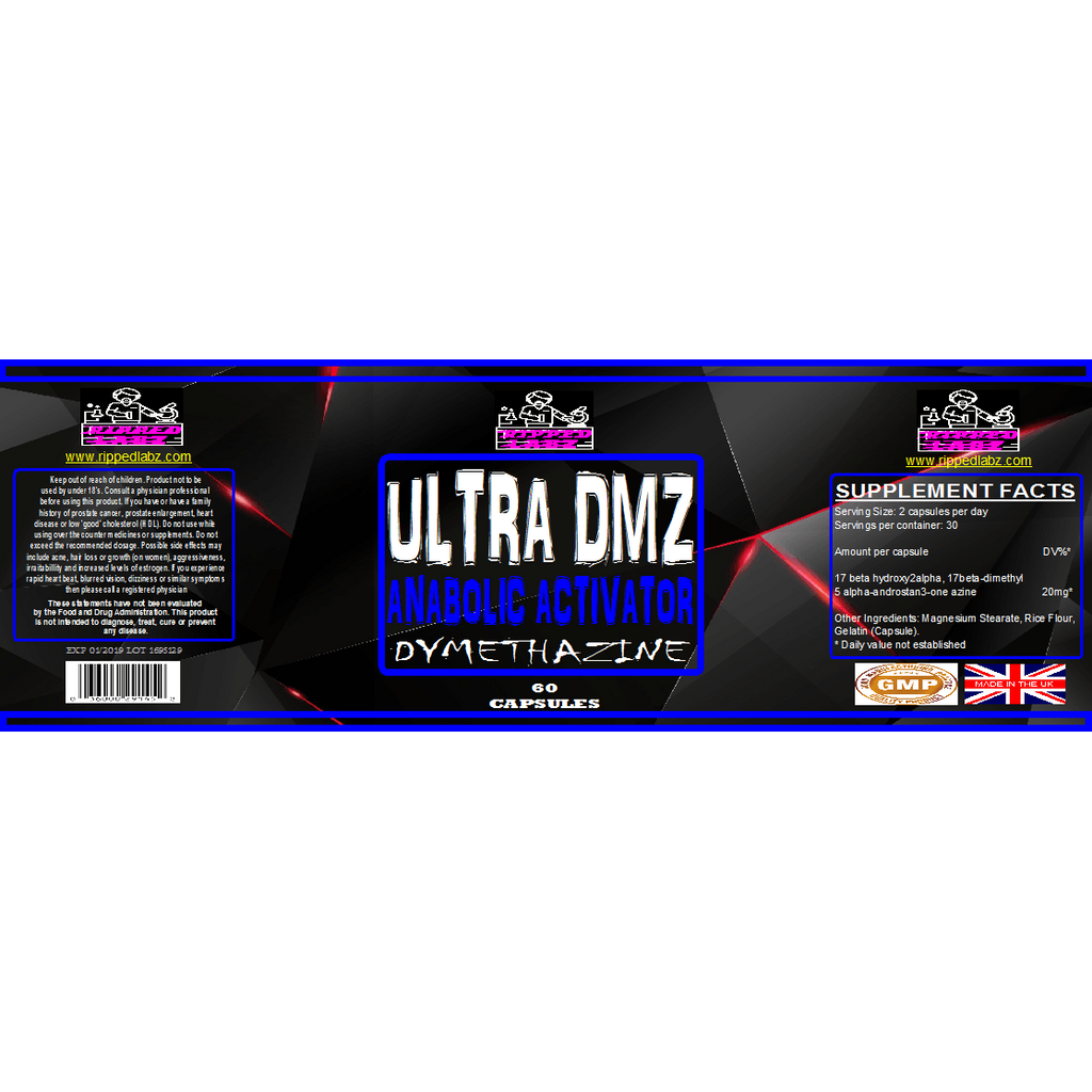 ULTRA DMZ (60 capsules x 20mg each) – Ripped Labz